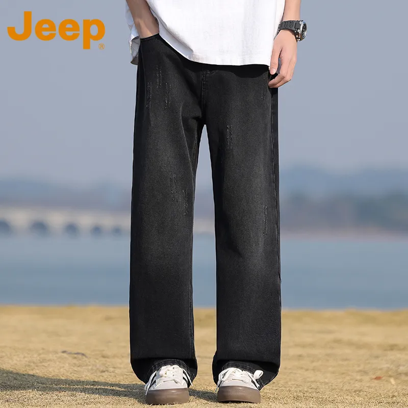 Jeep Fashion Sports Collection Jeans Unisex-9