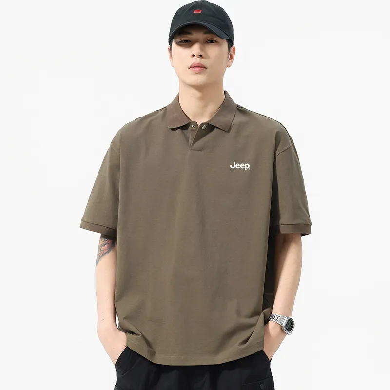 Jeep Fashion Sports Collection Polo Shirt Unisex-6