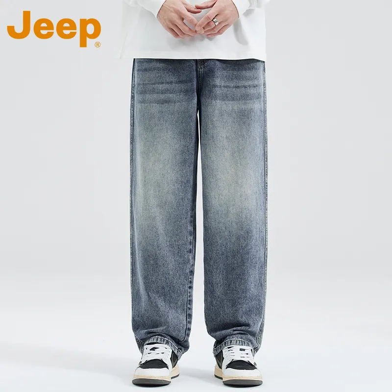 Jeep Fashion Sports Collection Jeans Men's-2