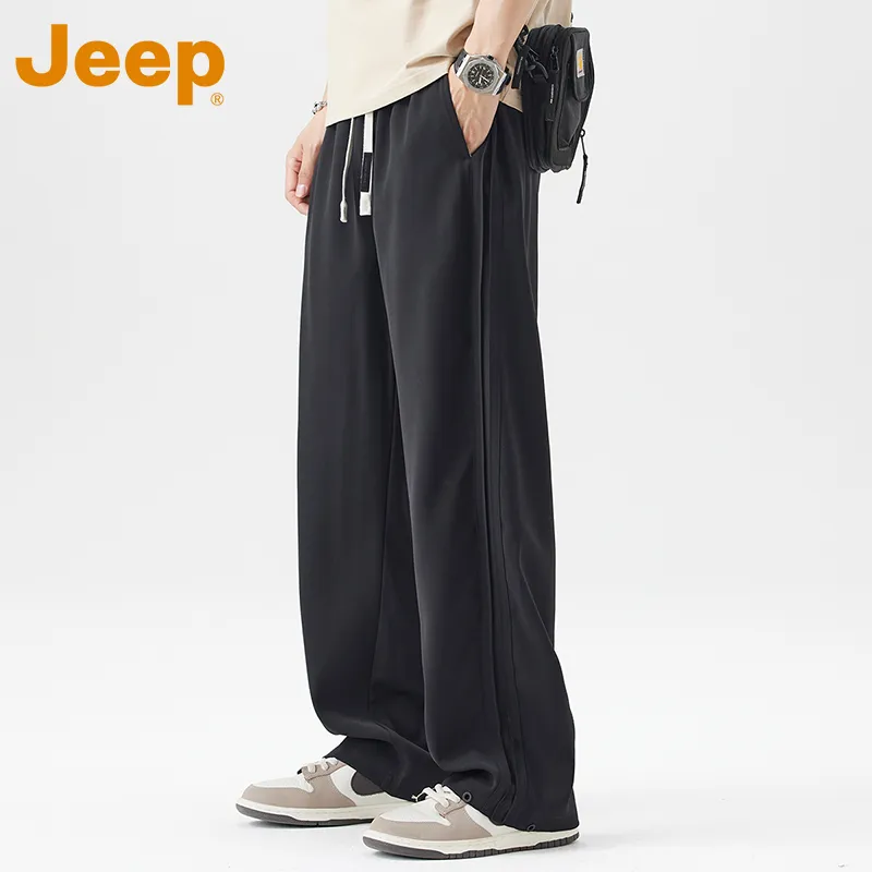 Jeep Fashion Sports Collection Casual Pants Unisex-6