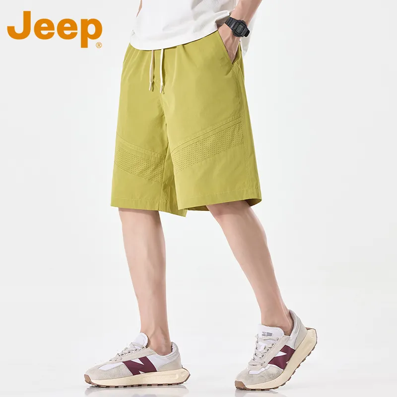 Jeep Fashion Sports Collection Casual Shorts Men's-9