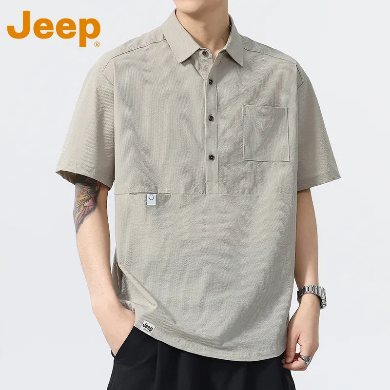 Jeep Sports & Outdoors Polo Shirt Men's-3
