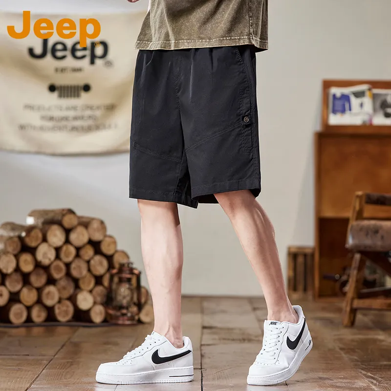 Jeep Outdoor Casual Shorts Men's-15