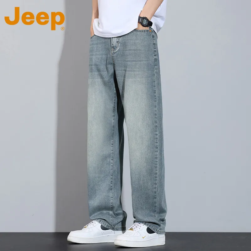 Jeep Fashion Sports Collection Jeans Men's-7