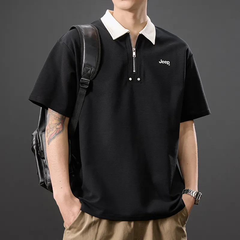 Jeep Fashion Sports Collection Polo Shirt Men's-6