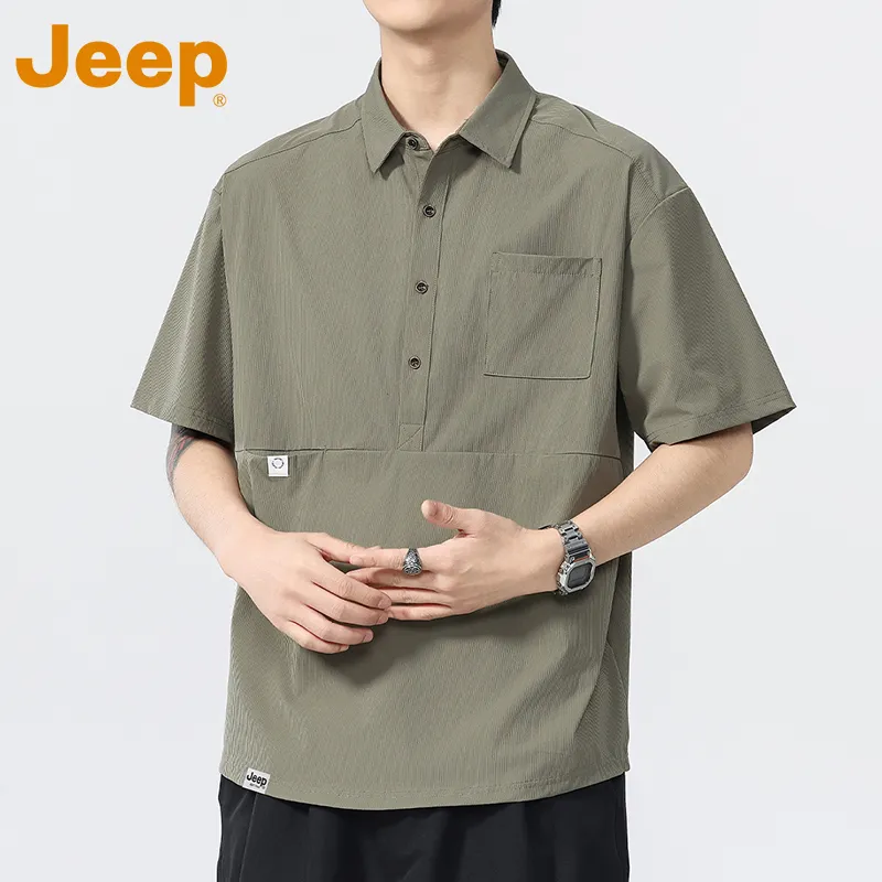 Jeep Sports & Outdoors Polo Shirt Men's-10