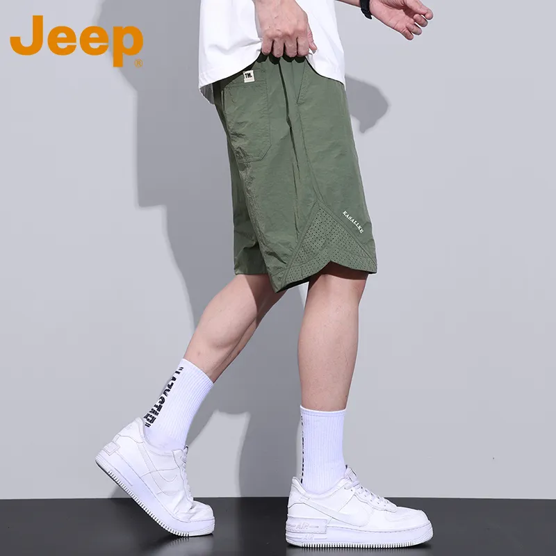 Jeep Fashion Sports Collection Casual Shorts Men's-17
