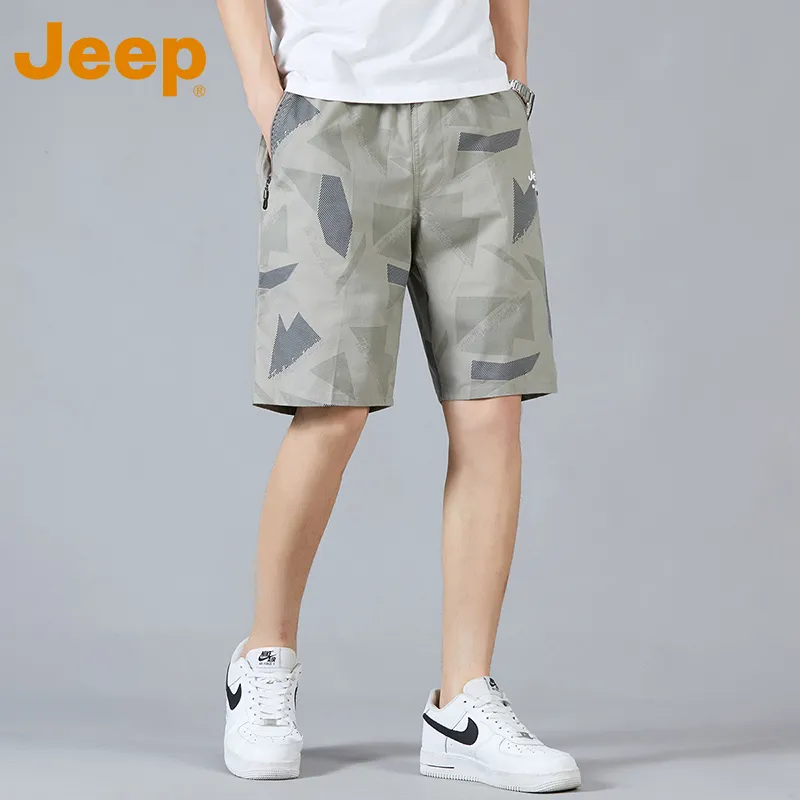 Jeep Outdoor Casual Shorts Men's-14