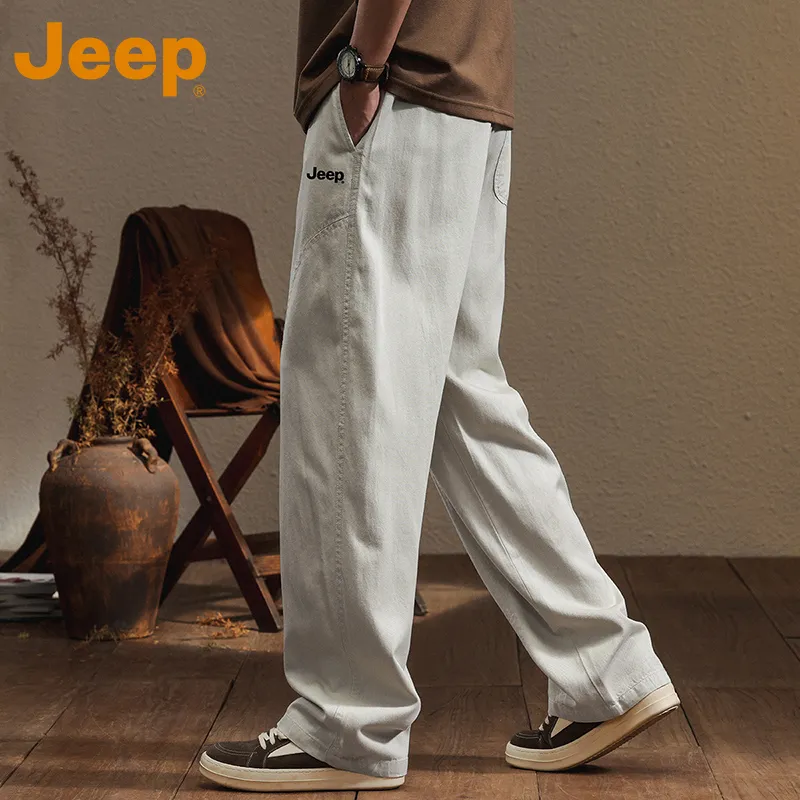 Jeep Outdoor Casual Pants Unisex-12
