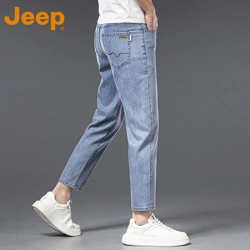 Jeep Fashion Sports Collection Jeans Men's-5