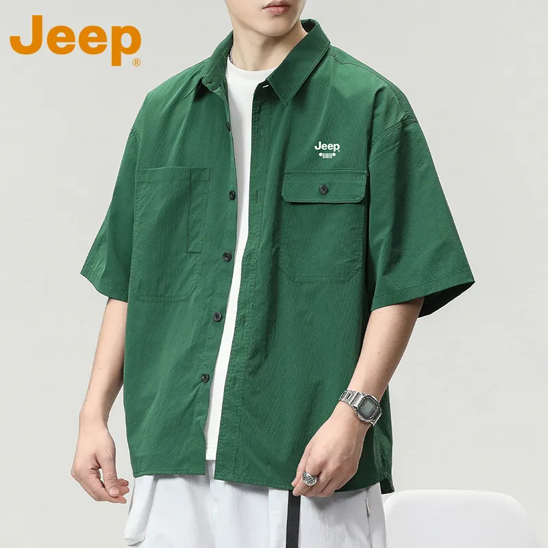 Jeep Fashion Sports Collection Shirt Unisex-3