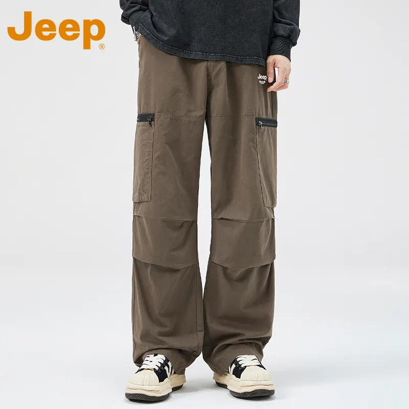 Jeep Outdoor Casual Pants Unisex-9