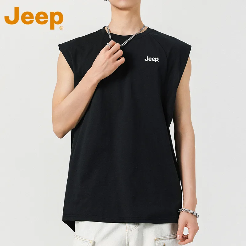 Jeep Fashion Sports Collection Tank Top Men's-4