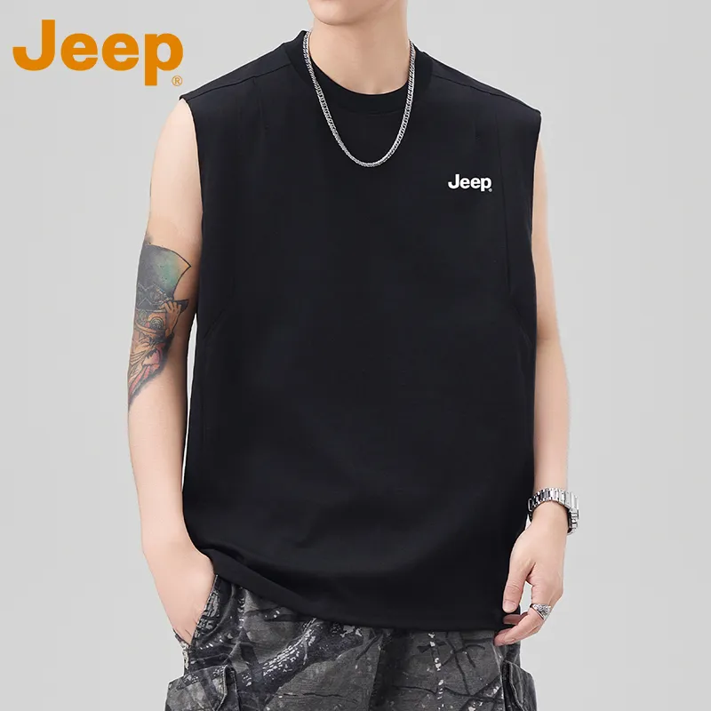 Jeep Fashion Sports Collection Tank Top Unisex-11
