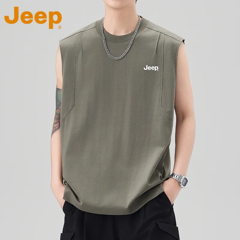 Jeep Fashion Sports Collection Tank Top Unisex-3