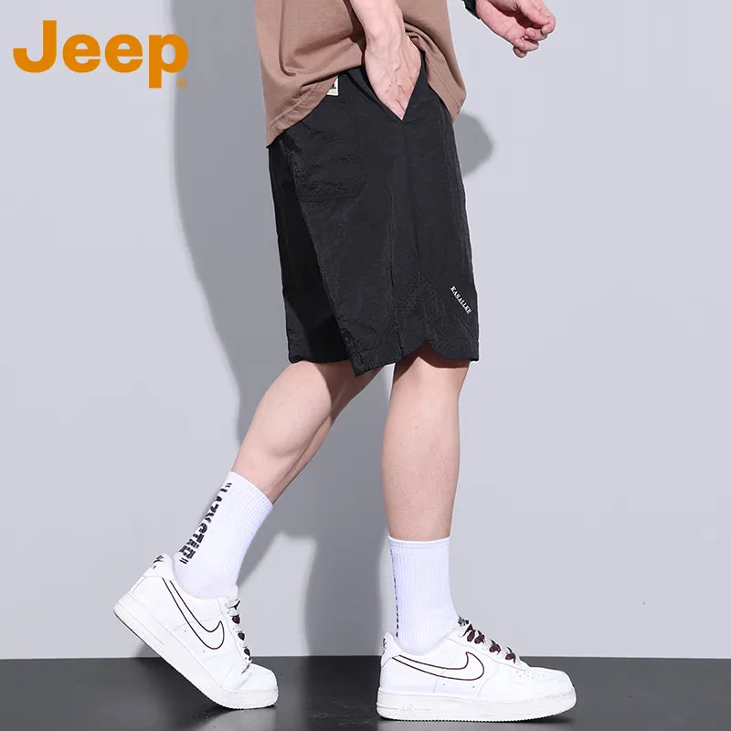 Jeep Fashion Sports Collection Casual Shorts Men's-5