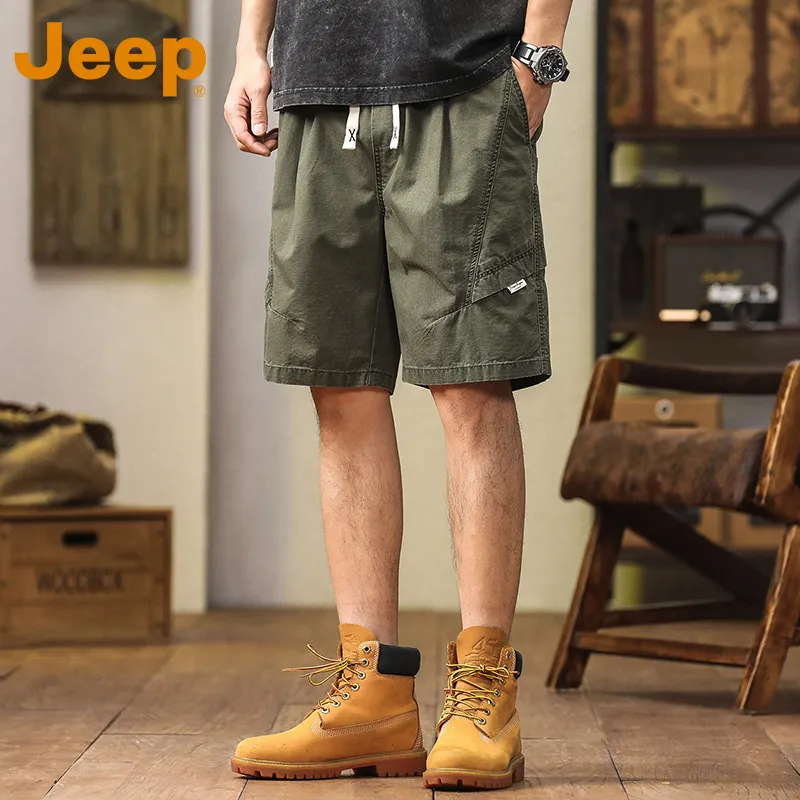 Jeep Outdoor Casual Shorts Men's-17