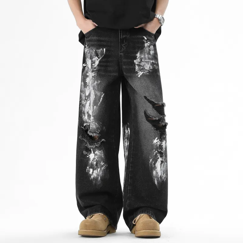 Jeep Jeans Unisex Black Blue-5
