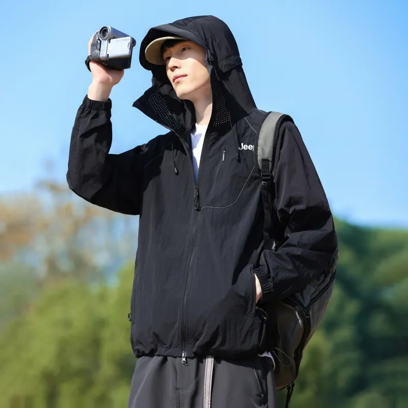 Jeep Super Light, Breathable, Quick Dry, Dust Resistant, UV Protection, Cooling Sun Protection Clothing Unisex-8