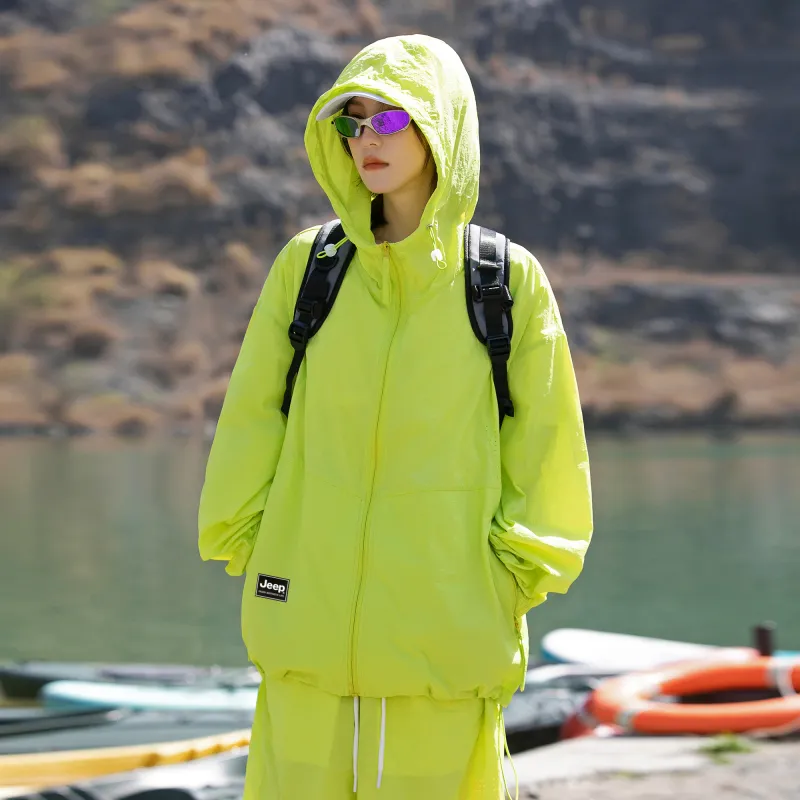 Jeep Super Light, Breathable, Quick Dry, Dust Resistant, Insect Resistant, UV Protection Sun Protection Clothing Unisex-3