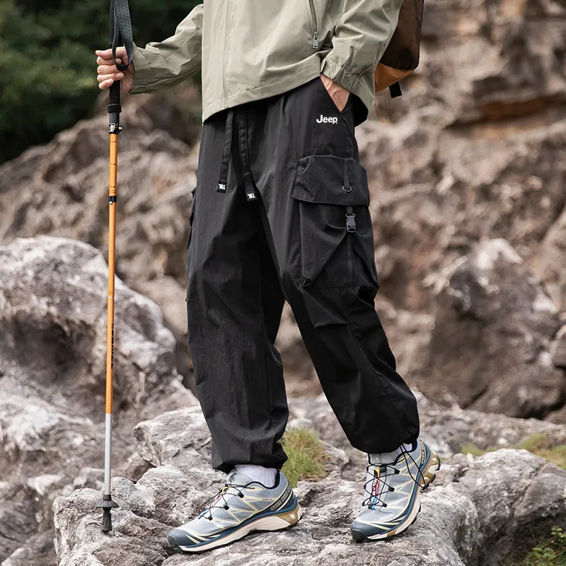 Jeep Ice Silk Cooling Cargo Pants Unisex-3
