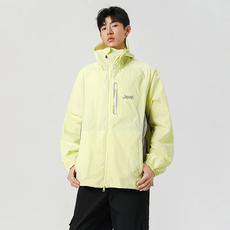 Jeep Super Light Breathable Quick Dry Cooling Sun Protection Clothing Unisex-7