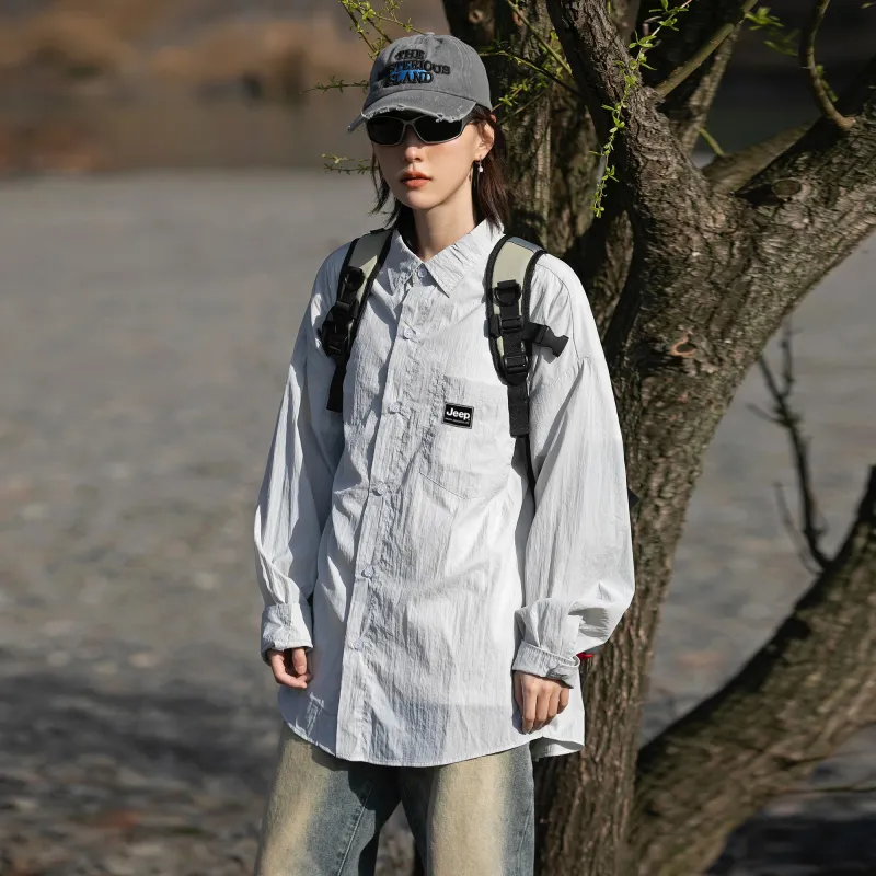 Jeep Ultra Lightweight Quick Dry Dust Proof Insect Resistant Cooling Sun Protection Clothing Unisex-18