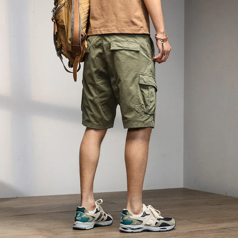Jeep Casual Shorts Unisex Army Green-1