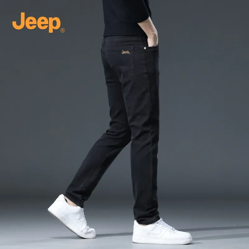Jeep Jeans Unisex Pure Black-2
