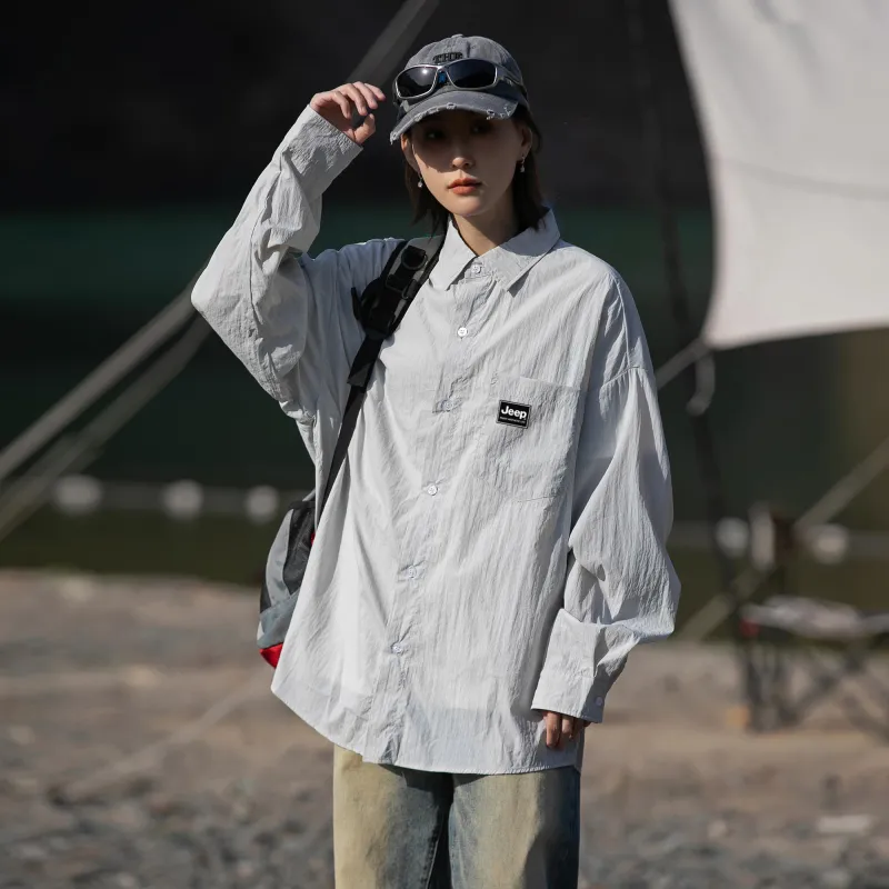 Jeep Ultra Lightweight Quick Dry Dust Proof Insect Resistant Cooling Sun Protection Clothing Unisex-19