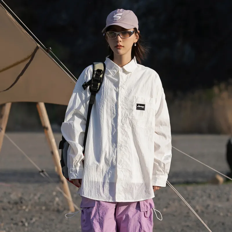 Jeep Ultra Lightweight Quick Dry Dust Proof Insect Resistant Cooling Sun Protection Clothing Unisex-14