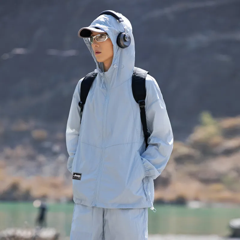 Jeep Super Light, Breathable, Quick Dry, Dust Resistant, Insect Resistant, UV Protection Sun Protection Clothing Unisex-8