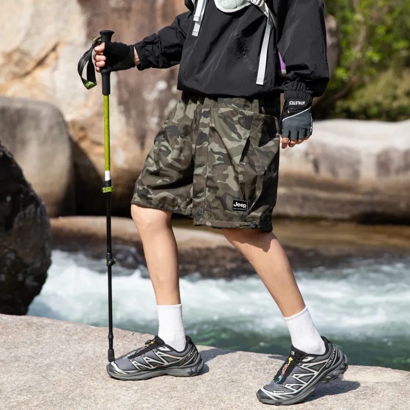 Jeep Cargo Shorts Men-5
