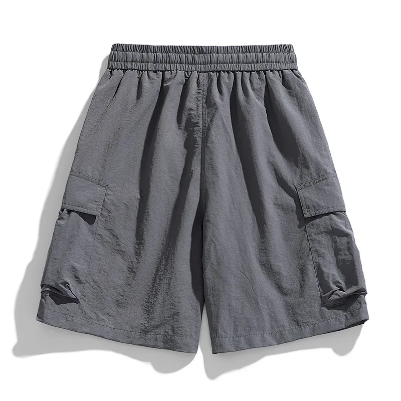 Jeep Casual Shorts Unisex Gray Green-7