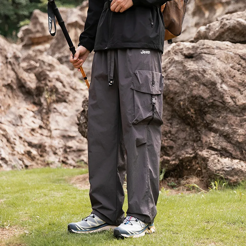 Jeep Ice Silk Cooling Cargo Pants Unisex-7