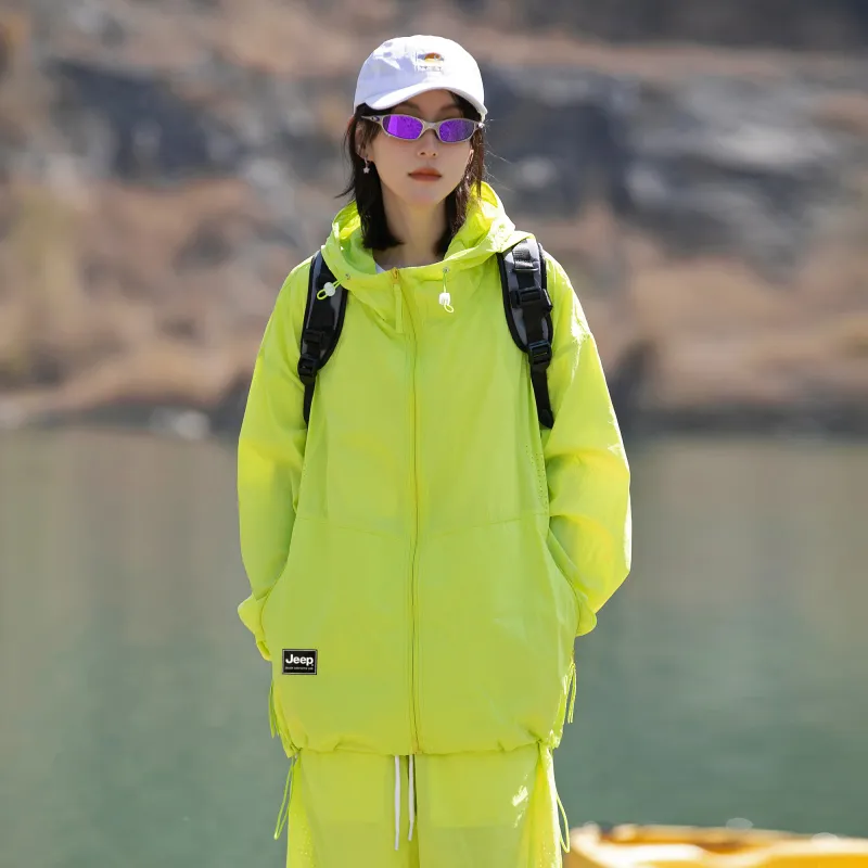 Jeep Super Light, Breathable, Quick Dry, Dust Resistant, Insect Resistant, UV Protection Sun Protection Clothing Unisex-2