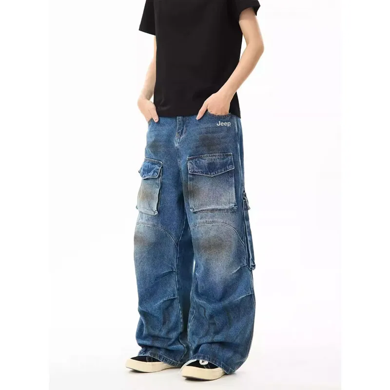 Jeep Jeans Men Denim Blue-1