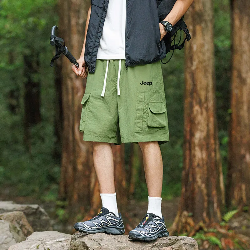 Jeep Casual Shorts Unisex Mint Mambo-2
