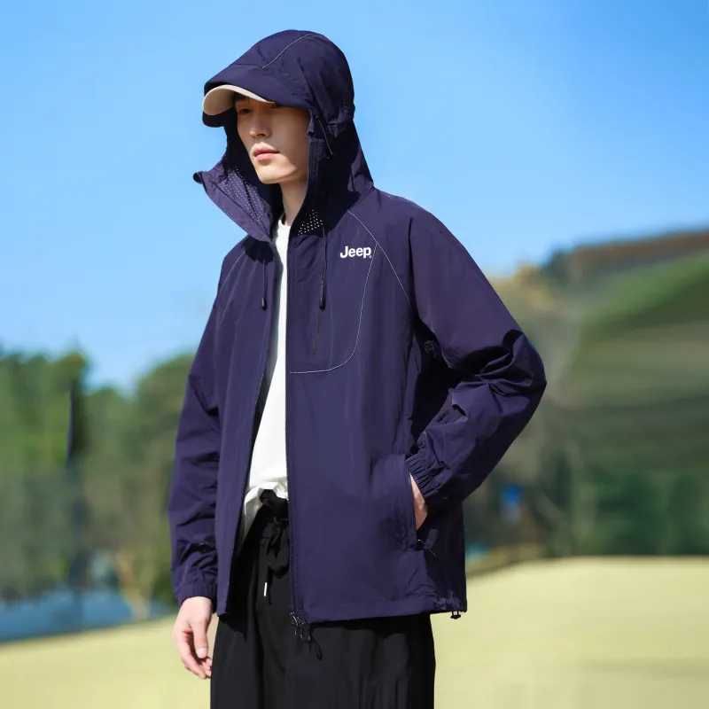 Jeep Super Light, Breathable, Quick Dry, Dust Resistant, UV Protection, Cooling Sun Protection Clothing Unisex-23