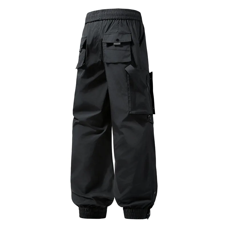 Jeep Casual Pants Unisex Navy Blue-8