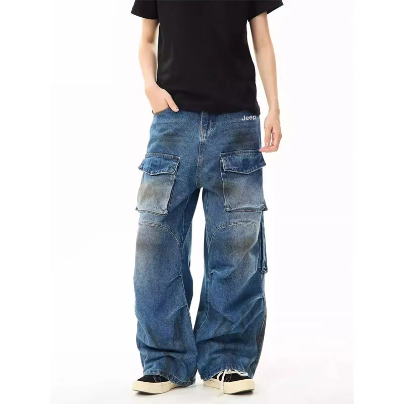 Jeep Jeans Men Denim Blue-2