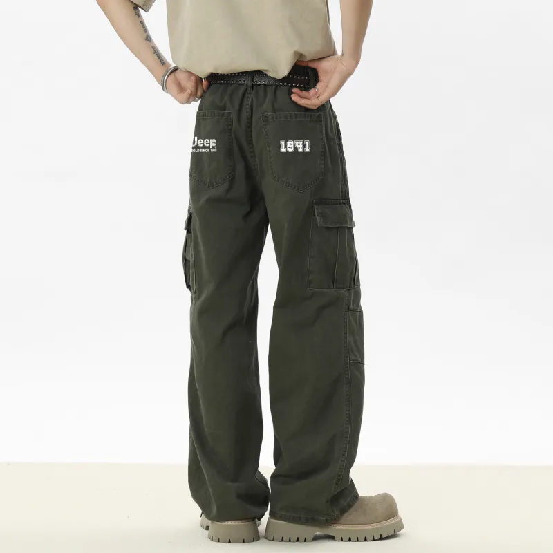 Jeep Casual Pants Unisex-17