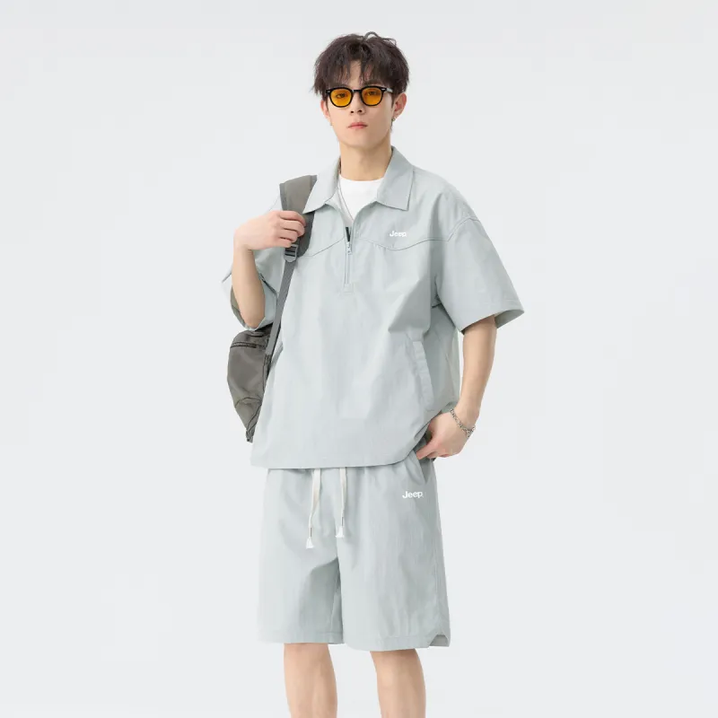 Jeep Casual Sportswear Unisex 2 Piece Set-1