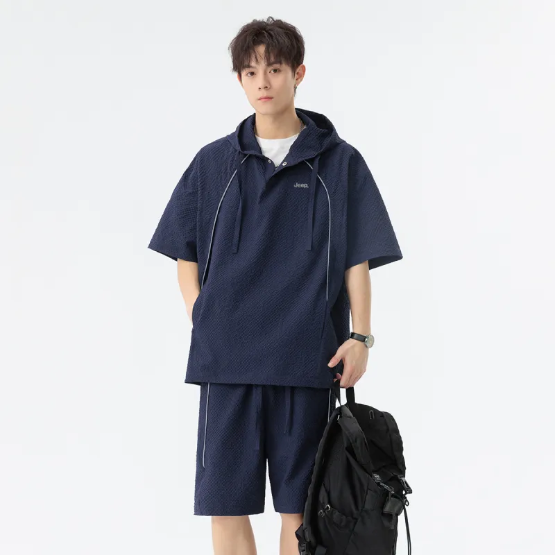 Jeep Casual Sportswear Unisex 2 Piece Set-5