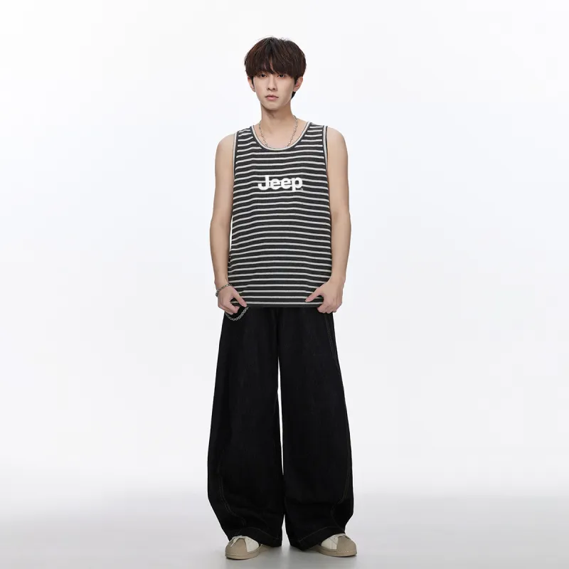 Jeep Tank Top Unisex Pure Black-2