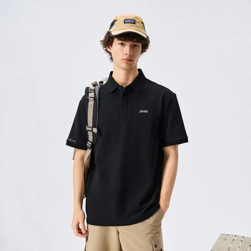 Jeep Leisure Collection SS25 Polo Shirt Unisex-3