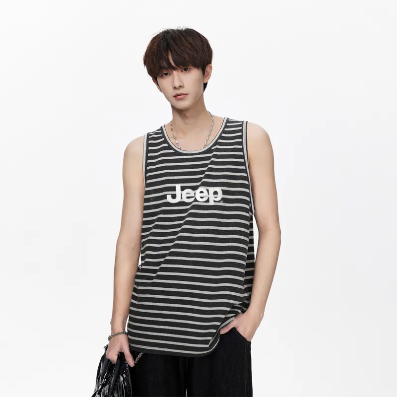 Jeep Tank Top Unisex Pure Black-4