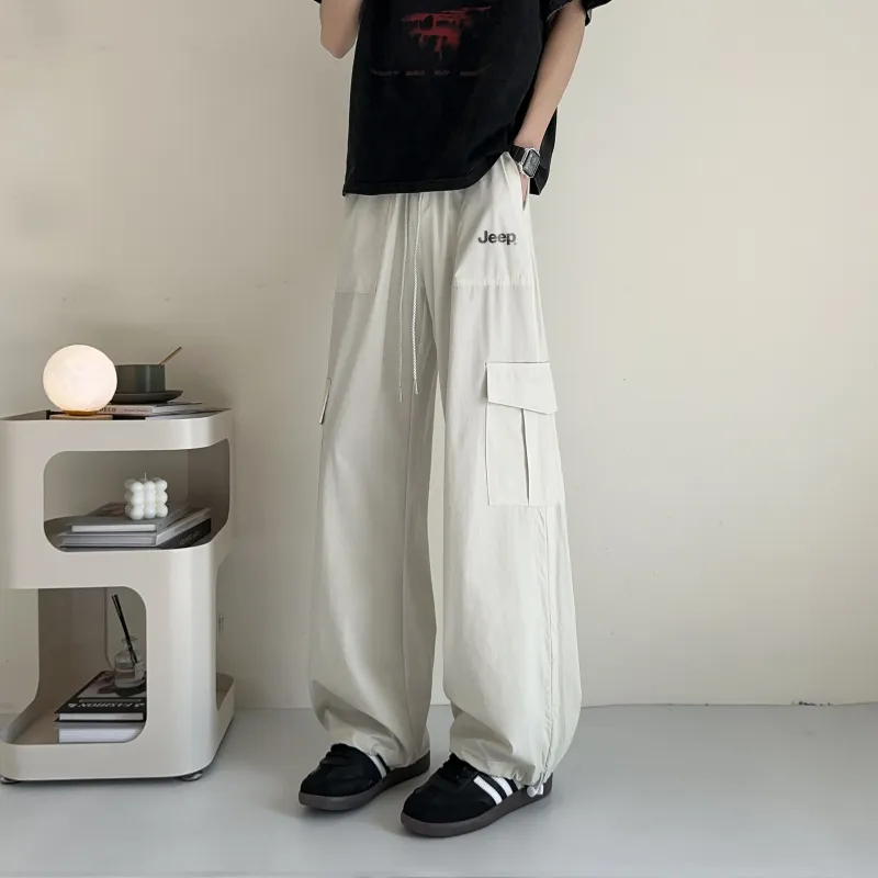 Jeep Casual Pants Unisex Includes Free Travel Set-9