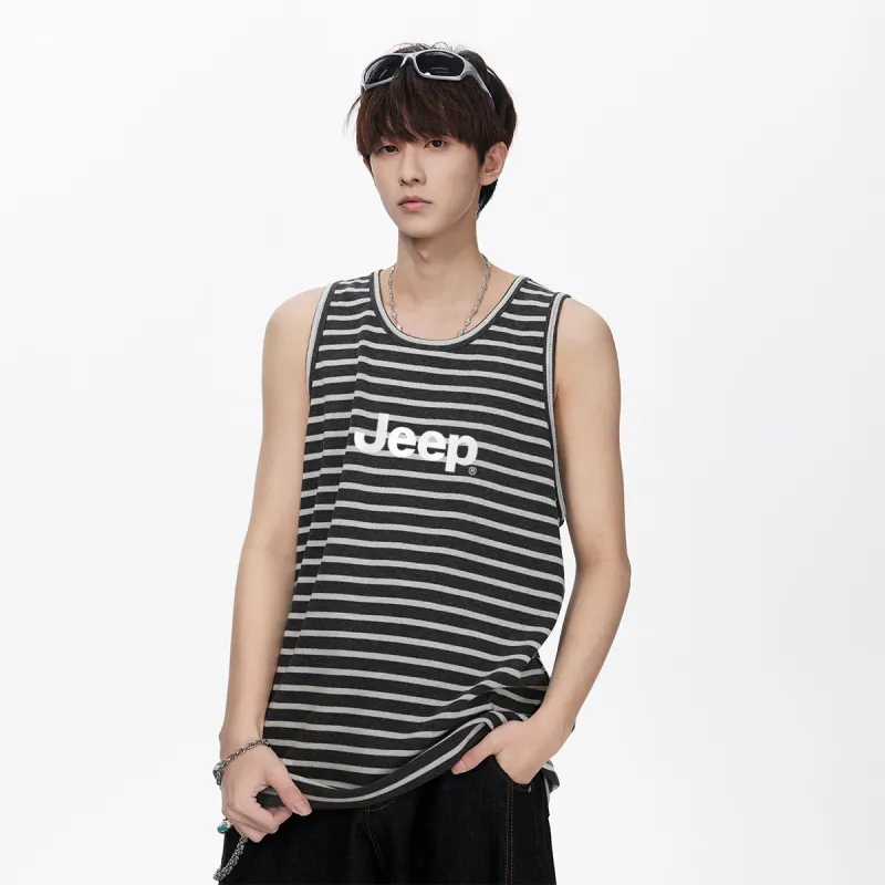 Jeep Tank Top Unisex Pure Black-6