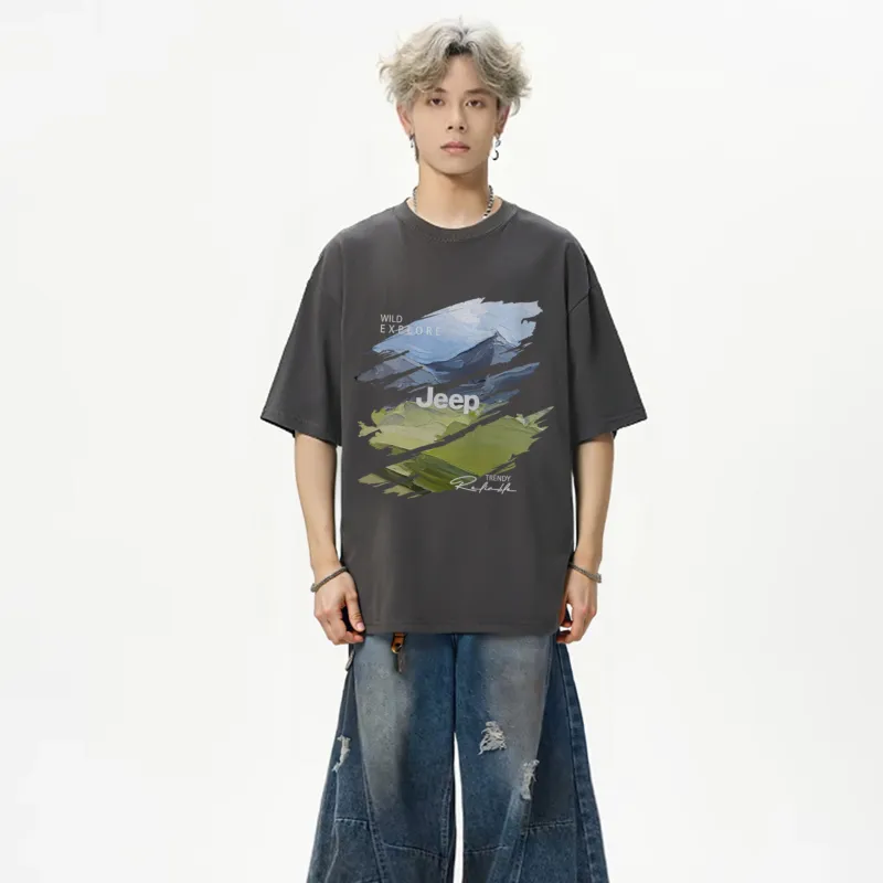 Jeep T Shirt Unisex Comes With Set-15